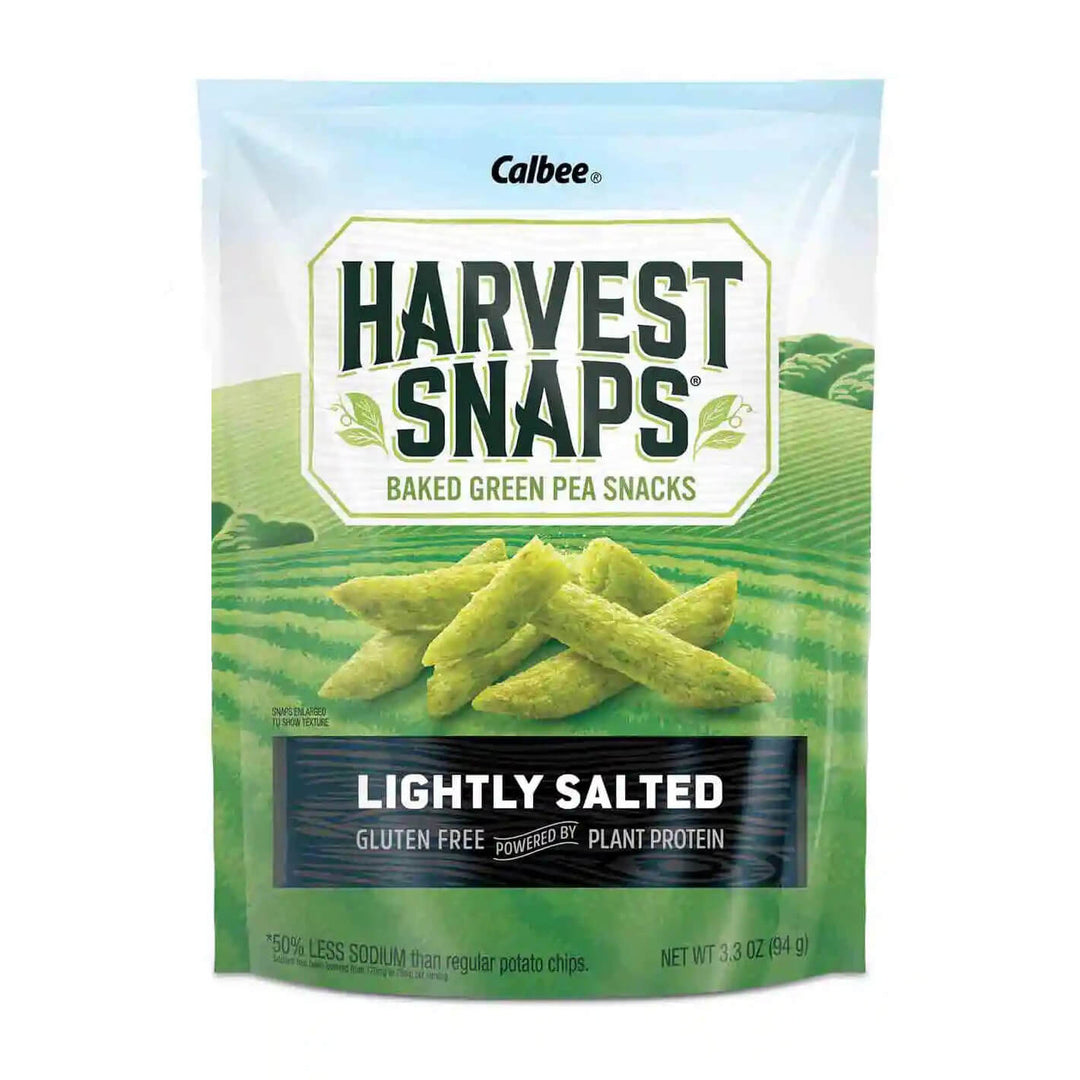 Harvest Snaps Snack Crisps Lightly Salted 3.3 oz. Bag
