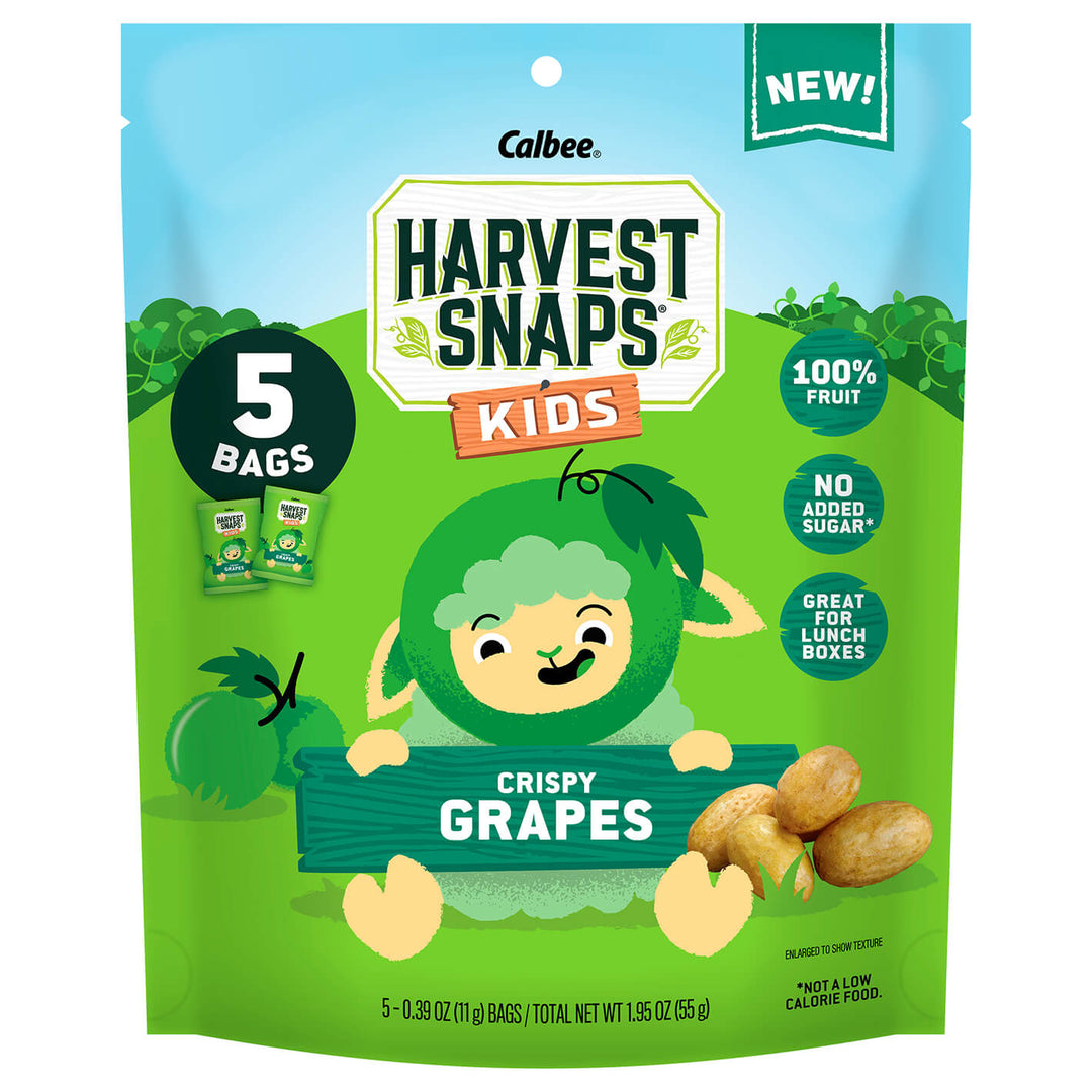 Harvest Snaps Kids Crispy Grapes 1.95 oz. Bag