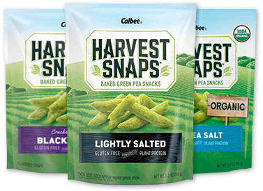 3 bags of different classic harvest snaps