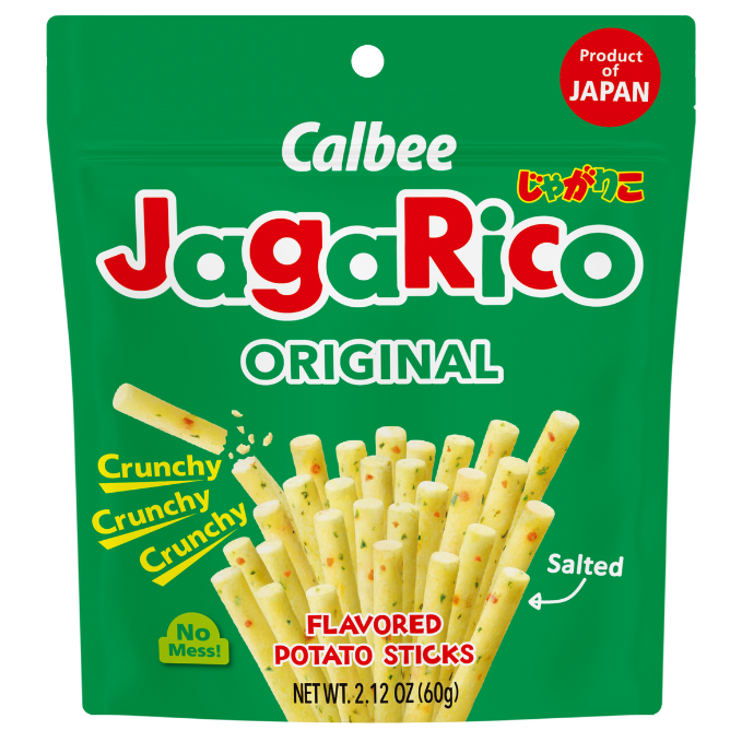 Calbee JagaRico Potato Sticks (Original) 2.12 oz. bag (SAMPLE)