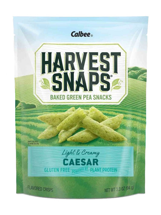 Harvest Snaps Snack Crisps Caesar 3.3 oz. Bag