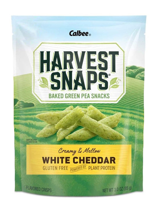 Harvest Snaps Snack Crisps White Cheddar 3.0 oz. Bag